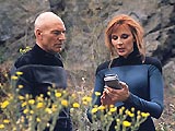 Attached episode synopsis,reviews,forums,photos,Code of Honor episode synopsis,Too Short a Season episode synopsis,The Ensigns of Command episode synopsis,The Host episode synopsis