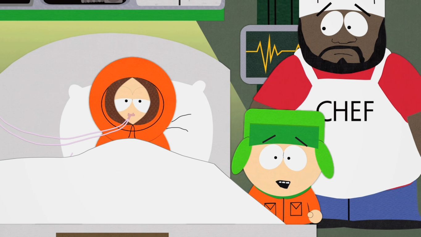 South Park photos,Cartman Gets an Anal Probe ,Weight Gain 4000 ,Volcano ,Big Gay Al's Big Gay Boat Ride ,An Elephant Makes Love to a Pig ,Death ,Pinkeye ,Starvin' Marvin ,Mr. Hankey, the Christmas Poo ,Damien ,Tom's Rhinoplasty ,Mecha-Streisand ,Cartman's Mom is a Dirty Slut ,Terrance & Phillip in 