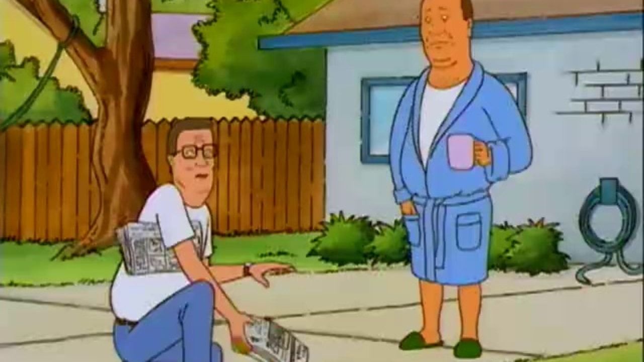 King of the Hill,Pilot ,Square Peg ,The Order of the Straight Arrow ,Hank's Got the Willies ,Luanne's Saga ,Hank's Unmentionable Problem ,Westie Side Story ,Shins of the Father ,Peggy the Boggle Champ ,Keeping Up with Our Joneses ,King of the Ant Hill ,Plastic White Female ,How to Fire a Rifle Without Really Trying ,Texas City Twister ,The Arrowhead ,Hilloween ,Jumpin' Crack Bass (It's a Gas, Gas, Gas) ,Husky Bobby ,The Man Who Shot Cane Skretteburg ,The Son That Got Away ,The Company Man ,Bobby Slam ,The Unbearable Blindness of Laying ,Meet the Manger Babies ,Snow Job ,I Remember Mono ,Three Days of the Kahndo ,Traffic Jam ,Hank's Dirty Laundry ,The Final Shinsult ,Leanne's Saga ,Junkie Business ,Life in the Fast Lane, Bobby's Saga ,Peggy's Turtle Song ,Propane Boom (1) ,Death of a Propane Salesman (2) ,And They Call It Bobby Love ,Peggy's Headache ,Pregnant Paws ,Next of Shin ,Peggy's Pageant Fever ,Nine Pretty Darn Angry Men ,Good Hill Hunting ,Pretty, Pretty Dresses ,A Fire Fighting We Will Go ,To Spank with Love ,Three Coaches and a Bobby ,De-Kahnstructing Henry ,The Wedding of Bobby Hill ,Sleight of Hank ,Jon Vitti Presents: Return to La Grunta ,Escape from Party Island ,Love Hurts and So Does Art ,Hank's Cowboy Movie ,Dog Dale Afternoon ,Revenge of the Lutefisk ,Death and Texas ,Wings of the Dope ,Take Me Out of the Ball Game ,As Old as the Hills (1) ,Peggy Hill: The Decline and Fall (2) ,Cotton's Plot ,Bills Are Made to Be Broken ,Little Horrors of Shop ,Aisle 8A ,A Beer Can Named Desire ,The Hank's Giving Episode ,Not in My Back Hoe ,To Kill a Ladybird ,Hillennium ,Old Glory ,Rodeo Days ,Hanky Panky (1) ,High Anxiety (2) ,Naked Ambition ,Movin' on Up ,Bill of Sales ,Won't You Pimai Neighbor? ,Hank's Bad Hair Day ,Meet the Propaniacs ,Nancy Boys ,Flush with Power ,Transnational Amusements Presents: Peggy's Magic Sex Feet ,Peggy's Fan Fair ,The Perils of Polling ,The Buck Stops Here ,I Don't Want to Wait for Our Lives to Be Over, I Want to Know Right Now, Will It Be... Sorry. Do Do Doo Do Do, Do Do Doo Do Do, Do Do Doo Do Do, Doo...Don't Want to Wait ,Spin the Choice ,Peggy Makes the Big Leagues ,When Cotton Comes Marching Home Again ,What Makes Bobby Run? ,'Twas the Nut Before Christmas ,Chasing Bobby ,Yankee Hankie ,Hank and the Great Glass Elevator ,Now Who's the Dummy? ,Ho Yeah! ,The Exterminator ,Luanne Virgin 2.0 ,Hank's Choice ,It's Not Easy Being Green ,The Trouble with Gribbles ,Hank's Back Story ,Kidney Boy and Hamster Girl: A Love Story ,Bobby Goes Nuts ,Soldier of Misfortune ,Lupe's Revenge ,The Father, the Son and J.C. ,Father of the Bribe ,I'm with Cupid ,Torch Song Hillogy ,Joust Like a Woman ,The Bluegrass is Always Greener ,The Substitute Spanish Prisoner ,Unfortunate Son ,Are You There, God? It's Me, Margaret Hill ,Tankin' It to the Streets ,Of Mice and Little Green Men ,A Man Without a Country Club ,Beer and Loathing ,Fun with Jane and Jane ,My Own Private Rodeo ,Sug Night ,Dang Ol' Love ,Returning Japanese (1) ,Returning Japanese (2) ,Get Your Freak Off ,The Fat and the Furious ,Bad Girls, Bad Girls, Whatcha Gonna Do ,Goodbye Normal Jeans ,Dances with Dogs ,The Son Also Roses ,The Texas Skilsaw Massacre ,Full Metal Dust Jacket ,Pigmalion ,Megalo Dale ,Boxing Luanne ,Vision Quest ,Queasy Rider ,Board Games ,An Officer and a Gentle Boy ,The Miseducation of Bobby Hill ,The Good Buck ,I Never Promised You an Organic Garden ,Be True to Your Fool ,Racist Dawg ,Night and Deity ,Maid in Arlen ,The Witches of East Arlen ,Patch Boomhauer ,Reborn to Be Wild ,New Cowboy on the Block ,The Incredible Hank ,Flirting with the Master ,After the Mold Rush ,Livin' on Reds, Vitamin C and Propane ,Rich Hank, Poor Hank ,Ceci N'est Pas Une King of the Hill ,That's What She Said ,My Hair Lady ,Phish and Wildlife ,Cheer Factor ,Dale Be Not Proud ,AprÃ¨s Hank, le Deluge ,Daletech ,How I Learned to Stop Worrying and Love the Alamo ,Girl, You'll Be a Giant Soon ,Stressed for Success ,Hank's Back ,The Redneck on Rainey Street ,Talking Shop! ,A Rover Runs Through It ,Ms. Wakefield ,Death Buys a Timeshare ,Yard, She Blows! ,Dale to the Chief ,The Petriot Act ,Enrique-cilable Differences ,Mutual of OmAbwah ,Care-Takin' Care of Business ,Arlen City Bomber ,Redcorn Gambles with His Future ,Smoking and the Bandit ,Gone with the Windstorm ,Bobby on Track ,It Ain't Over Till the Fat Neighbor Sings ,Hank's on Board ,Bystand Me ,Bill's House ,Harlottown ,A Portrait of the Artist as a Young Clown ,Orange You Sad I Did Say Banana ,You Gotta Believe (In Moderation) ,Business is Picking Up ,The Year of Washing Dangerously ,Hank Fixes Everything ,Church Hopping ,24 Hour Propane People ,The Texas Panhandler ,Hank's Bully ,Edu-macating Lucky ,The Peggy Horror Picture Show ,SerPUNt ,Blood and Sauce ,Luanne Gets Lucky ,Hank Gets Dusted ,Glen Peggy Glen Ross ,The Passion of the Dauterive ,Grand Theft Arlen ,Peggy's Gone to Pots ,Hair Today, Gone Today ,Bill, Bulk, and the Body Buddies ,Lucky's Wedding Suit ,Suite Smells of Excess ,Bobby Rae ,The Powder Puff Boys ,Four Wave Intersection ,Death Picks Cotton ,Raise the Steaks ,Tears of an Inflatable Clown ,The Minh Who Knew Too Much ,Dream Weaver ,Doggone Crazy ,Trans-Fascism ,Three Men and a Bastard (A.K.A. The Untitled Blake McCormick Project) ,The Accidental Terrorist ,Lady and Gentrification ,Behind Closed Doors ,Pour Some Sugar on Kahn ,Six Characters in Search of a House ,The Courtship of Joseph's Father ,Strangeness on a Train ,Cops and Robert ,It Came from the Garage ,Life: A Loser's Manual ,Dia-bill-ic Shock ,Earthy Girls Are Easy ,Square-Footed Monster ,Lost in Myspace ,No Bobby Left Behind ,A Bill Full of Dollars ,Straight as an Arrow ,Lucky See, Monkey Do ,What Happens at the National Propane Gas Convention in Memphis Stays at the National Propane Convention in Memphis ,Master of Puppets ,Bwah My Nose ,Uncool Customer ,Nancy Does Dallas ,Born Again on the Fourth of July ,Serves Me Right for Giving General George S. Patton the Bathroom Key ,Bad News Bill ,Manger Baby Einstein ,Uh-Oh Canada ,The Boy Can't Help It ,To Sirloin with Love ,The Honeymooners ,Bill Gathers Moss ,When Joseph Met Lori, and Made Out with Her in the Janitor's Closet ,Just Another Manic Kahn-Day 