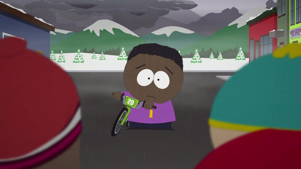 South Park,Cartman Gets an Anal Probe ,Weight Gain 4000 ,Volcano ,Big Gay Al's Big Gay Boat Ride ,An Elephant Makes Love to a Pig ,Death ,Pinkeye ,Starvin' Marvin ,Mr. Hankey, the Christmas Poo ,Damien ,Tom's Rhinoplasty ,Mecha-Streisand ,Cartman's Mom is a Dirty Slut ,Terrance & Phillip in 