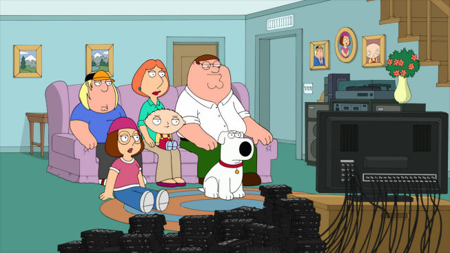 Family Guy,Death Has a Shadow ,I Never Met the Dead Man ,Chitty Chitty Death Bang ,Mind Over Murder ,A Hero Sits Next Door ,The Son Also Draws ,Brian: Portrait of a Dog ,Peter, Peter, Caviar Eater ,Holy Crap ,DaBoom ,Brian in Love ,Love Thy Trophy ,Death is a Bitch ,The King is Dead ,I Am Peter, Hear Me Roar ,If I'm Dyin' I'm Lyin' ,Running Mates ,A Picture's Worth a Thousand Bucks ,Fifteen Minutes of Shame ,Road to Rhode Island ,Let's Go to the Hop ,Dammit Janet ,There's Something About Paulie ,He's Too Sexy for His Fat ,E. Peterbus Unum ,The Story on Page One ,Wasted Talent ,Fore, Father ,The Thin White Line ,Brian Does Hollywood ,Mr. Griffin Goes to Washington ,One If by Clam, Two If by Sea ,And the Wiener is... ,Death Lives ,Lethal Weapons ,The Kiss Seen Around the World ,Mr. Saturday Knight ,Fish Out of Water ,Emission Impossible ,To Love and Die in Dixie ,Screwed the Pooch ,Peter Griffin: Husband, Father...Brother? ,Ready, Willing, and Disabled ,A Very Special Family Guy Freakin' Christmas ,Brian Wallows and Peter's Swallows ,From Method to Madness ,Stuck Together, Torn Apart ,Road to Europe ,Family Guy Viewer Mail (1) ,When You Wish Upon a Weinstein ,North by North Quahog ,Fast Times at Buddy Cianci Jr. High ,Blind Ambition ,Don't Make Me Over ,The Cleveland-Loretta Quagmire ,Petarded ,Brian the Bachelor ,8 Simple Rules for Buying My Teenage Daughter ,Breaking Out is Hard to Do ,Model Misbehavior ,Peter's Got Woods ,Perfect Castaway ,Jungle Love ,PTV ,Brian Goes Back to College ,The Courtship of Stewie's Father ,The Fat Guy Strangler ,The Father, The Son and the Holy Fonz ,Brian Sings and Swings ,Patriot Games ,I Take Thee, Quagmire ,Sibling Rivalry ,Deep Throats ,Peterotica ,You May Kiss the...Uh...Guy Who Receives ,Petergeist ,Untitled Griffin Family History ,Stewie B. Goode ,Bango Was His Name-O ,Stu & Stewie's Excellent Adventure ,Stewie Loves Lois ,Mother Tucker ,Hell Comes to Quahog ,Saving Private Brian ,Whistle While Your Wife Works ,Prick Up Your Ears ,Chick Cancer ,Barely Legal ,Road to Rupert ,Peter's Two Dads ,The Tan Aquatic with Steve Zissou ,Airport '07 ,Bill and Peter's Bogus Adventure ,No Meals on Wheels ,Boys Do Cry ,No Chris Left Behind ,It Takes a Village Idiot, and I Married One ,Meet the Quagmires ,Blue Harvest ,Movin' Out ,Believe It or Not, Joe's Walking on Air ,Stewie Kills Lois ,Lois Kills Stewie ,Padre de Familia ,Peter's Daughter ,McStroke ,Back to the Woods ,Play It Again, Brian ,The Former Life of Brian ,Long John Peter ,Love Blactually ,I Dream of Jesus ,Road to Germany ,Baby Not on Board ,The Man with Two Brians ,Tales of a Third Grade Nothing ,Ocean's Three and a Half ,Family Gay ,The Juice is Loose! ,FOX-y Lady ,Not All Dogs Go to Heaven ,420 ,Stew-Roids ,We Love You Conrad ,Three Kings ,Peter's Progress ,Road to the Multiverse ,Family Goy ,Spies Reminiscent of Us ,Brian's Got a Brand New Bag ,Hannah Banana ,Quagmire's Baby ,Jerome is the New Black ,Dog Gone ,Business Guy ,Big Man on Hippocampus ,Dial Meg for Murder ,Extra Large Medium ,Go, Stewie, Go! ,Peter-assment ,Brian Griffin's House of Payne ,April in Quahog ,Brian & Stewie ,Quagmire's Dad ,The Splendid Source ,Something, Something, Something, Dark Side ,Partial Terms of Endearment ,And Then There Were Fewer ,Excellence in Broadcasting ,Welcome Back, Carter ,Halloween on Spooner Street ,Baby, You Knock Me Out ,Brian Writes a Bestseller ,Road to the North Pole ,New Kidney in Town ,And I'm Joyce Kinney ,Friends of Peter G ,German Guy ,The Hand That Rocks the Wheelchair ,Trading Places ,Tiegs for Two ,Brothers & Sisters ,The Big Bang Theory ,Foreign Affairs ,It's a Trap! ,Lottery Fever ,Seahorse Seashell Party ,Screams of Silence: The Story of Brenda Q ,Stewie Goes for a Drive ,Back to the Pilot ,Thanksgiving ,Amish Guy ,Cool Hand Peter ,Grumpy Old Man ,Quagmire & Meg ,The Blind Side ,Livin' on a Prayer ,Tom Tucker: The Man and His Dream ,Be Careful What You Fish For ,Burning Down the Bayit ,Killer Queen ,Forget-Me-Not ,You Can't Do That on Television, Peter ,Mr. and Mrs. Stewie ,Leggo My Meg-O ,Tea Peter ,Family Guy Viewer Mail (2) ,Internal Affairs ,Into Fat Air ,Ratings Guy ,The Old Man & the Big 'C' ,Yug Ylimaf ,Joe's Revenge ,Lois Comes Out of Her Shell ,Friends Without Benefits ,Jesus, Mary & Joseph ,Space Cadet ,Brian's Play ,The Giggity Wife ,Valentine's Day in Quahog ,Chris Cross ,Call Girl ,Turban Cowboy ,12 and a Half Angry Men ,Bigfat ,Total Recall ,Save the Clam ,Farmer Guy ,Roads to Vegas ,No Country Club for Old Men ,Finders Keepers ,Vestigial Peter ,Quagmire's Quagmire ,A Fistful of Meg ,Boopa-dee Bappa-dee ,Life of Brian ,Into Harmony's Way ,Christmas Guy ,Peter Problems ,Grimm Job ,Brian's a Bad Father ,Mom's the Word ,3 Acts of God ,Fresh Heir ,Secondhand Spoke ,Herpe the Love Sore ,The Most Interesting Man in the World ,Baby Got Black ,Meg Stinks! ,He's Bla-ack! ,Chap Stewie ,The Simpsons Guy ,The Book of Joe ,Baking Bad ,Brian the Closer ,Turkey Guys ,The 2000-Year-Old Virgin ,Stewie, Chris & Brian's Excellent Adventure ,Our Idiot Brian ,This Little Piggy ,Quagmire's Mom ,Encyclopedia Griffin ,Stewie is Enceinte ,Dr. C and the Women ,#JOLO ,Once Bitten ,Roasted Guy ,Fighting Irish ,Take My Wife ,Pilling Them Softly ,Papa Has a Rollin' Son ,Guy, Robot ,Peternormal Activity ,Peter, Chris, & Brian ,Peter's Sister ,Hot Pocket-Dial ,Brokeback Swanson ,A Shot in the Dark ,Candy, Quahog Marshmallow ,The Peanut Butter Kid ,Scammed Yankees ,An App a Day ,Underage Peter ,A Lot Going on Upstairs ,The Heartbreak Dog ,Take a Letter ,The New Adventures of Old Tom ,Run, Chris, Run ,Road to India ,The Boys in the Band ,Bookie of the Year ,American Gigg-olo ,Inside Family Guy ,Chris Has Got a Date, Date, Date, Date, Date ,Hot Shots ,High School English ,Carter and Tricia ,How the Griffin Stole Christmas ,Passenger Fatty-Seven ,Gronkowsbees ,Peter's Def Jam ,The Finer Strings ,The Dating Game ,Cop and a Half-Wit ,Saturated Fat Guy ,Peter's Lost Youth ,The Peter Principal ,Dearly Deported ,A House Full of Peters ,Emmy-Winning Episode ,Foxx in the Men House ,Nanny Goats ,Follow the Money ,Three Directors ,The D in Apartment 23 ,Petey IV ,Crimes and Meg's Demeanor ,Don't Be a Dickens at Christmas ,Boy (Dog) Meets Girl (Dog) ,Dog Bites Bear ,Send in Stewie, Please ,V is for Mystery ,Veteran Guy ,The Woof of Wall Street ,'Family Guy' Through the Years ,Switch the Flip ,HTTPete ,The Unkindest Cut ,Are You There God? It's Me, Peter ,Married... With Cancer ,Dead Dog Walking ,Pal Stewie ,Big Trouble in Little Quahog ,Regarding Carter ,Stand By Meg ,The Griffin Winter Games ,Con Heiress ,Pawtucket Pete ,Hefty Shades of Gray ,Trump Guy ,Bri, Robot ,Trans-Fat ,Family Guy Lite ,No Giggity, No Doubt ,You Can't Handle the Booth ,Island Adventure ,Throw It Away ,Girl, Internetted ,Adam West High ,Yacht Rocky ,Bri-Da ,Absolutely Babulous ,Disney's The Reboot ,Cat Fight ,Peter & Lois' Wedding 